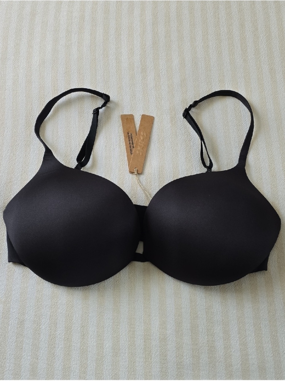 SKIMS Ultimate Super Push Up Bra Onyx Black 34DD NWT New